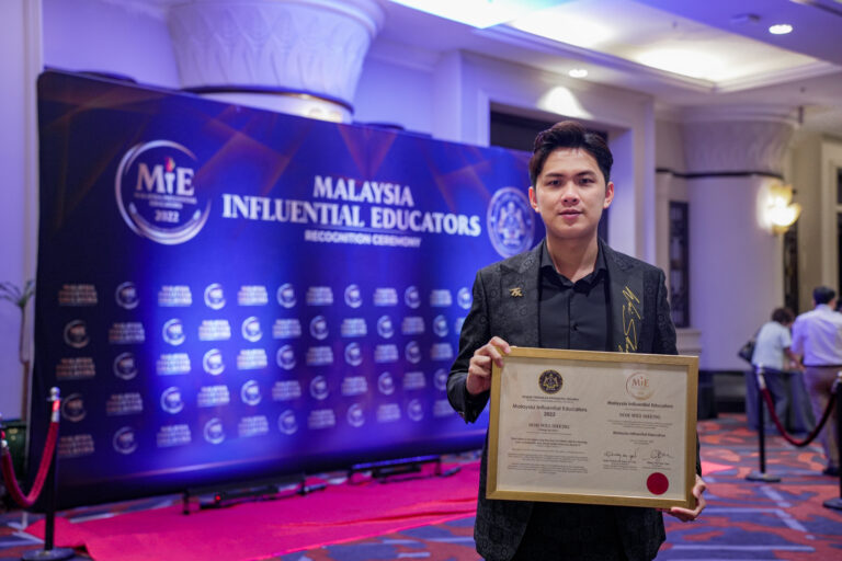 TX Wei Sheng: Malaysia Influential Educator 2023