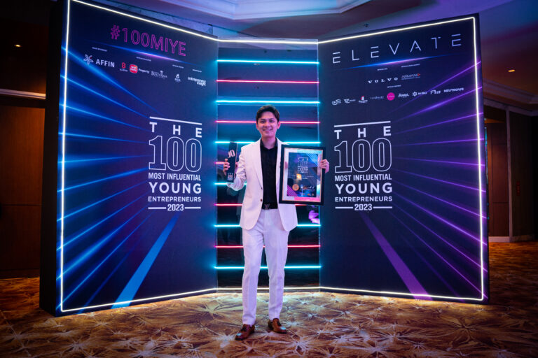 Wei Sheng Named Top 100 Most Influential Young Entrepreneur 2023