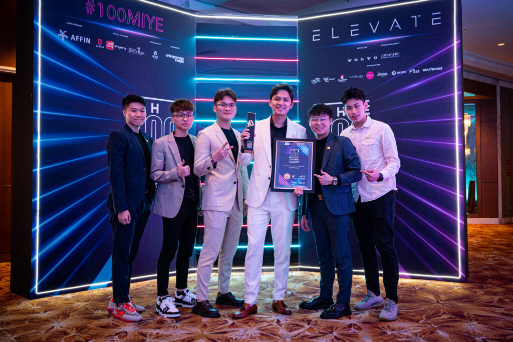 Wei Sheng Named Top 100 Most Influential Young Entrepreneur 2023