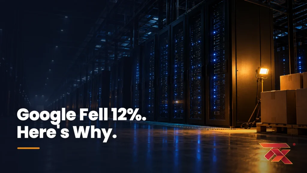 Google Fell 12%. Here's Why.: TX Academy article cover