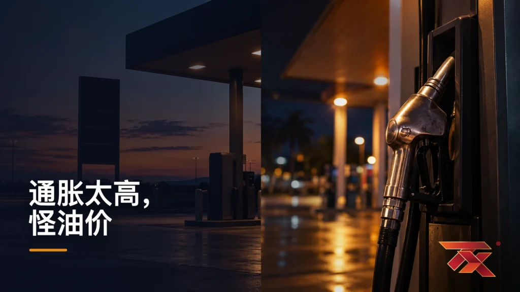 通胀太高,怪油价: TX 文章封面