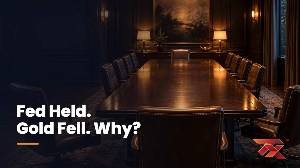 Fed Held. Gold Fell. Why?: TX Academy article cover