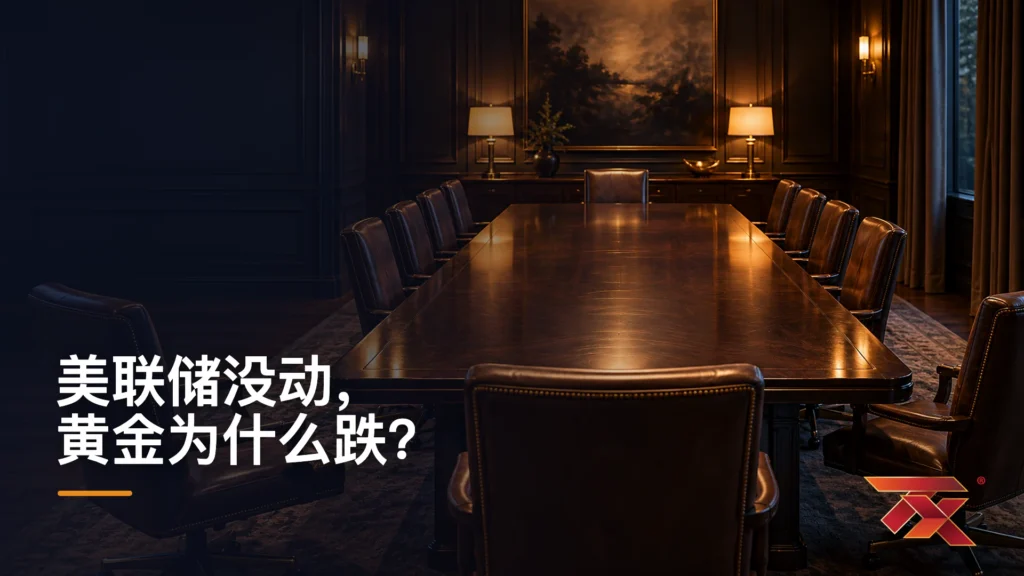 美联储没动,黄金为什么跌?: TX 文章封面